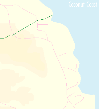 Anahola Area Map