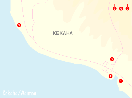 Kekaha-Waimea Map